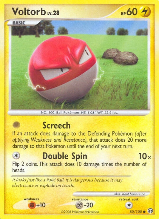 Image for Voltorb (80) (80/100) - Pokemon