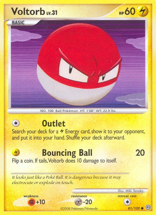 Image for Voltorb (81) (81/100) - Pokemon