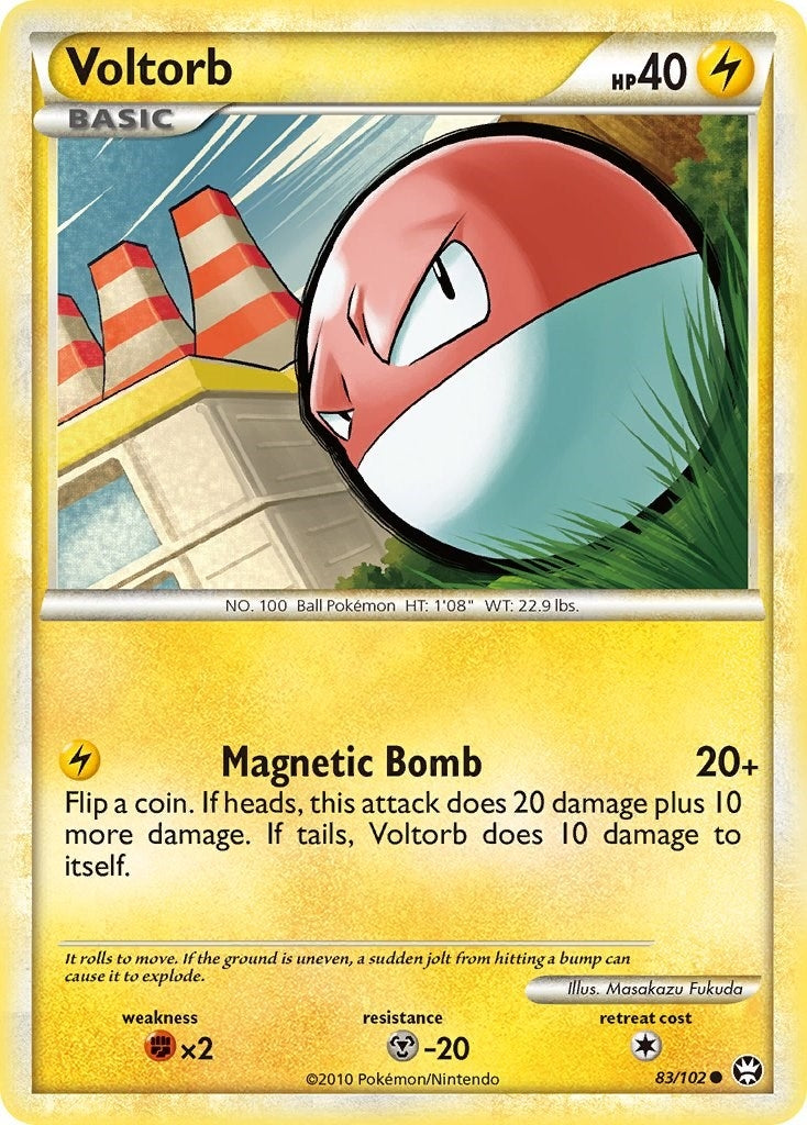 Image for Voltorb (83/102) - Pokemon