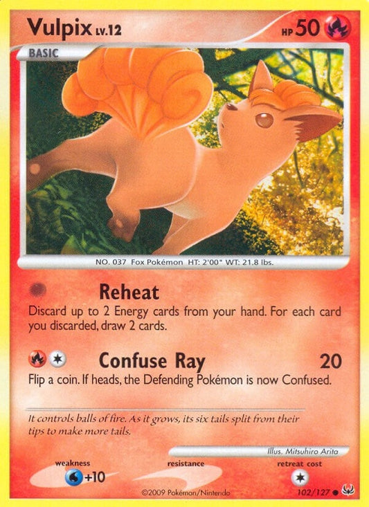 Image for Vulpix (102/127) - Pokemon