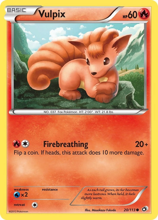 Image for Vulpix (20/113) - Pokemon