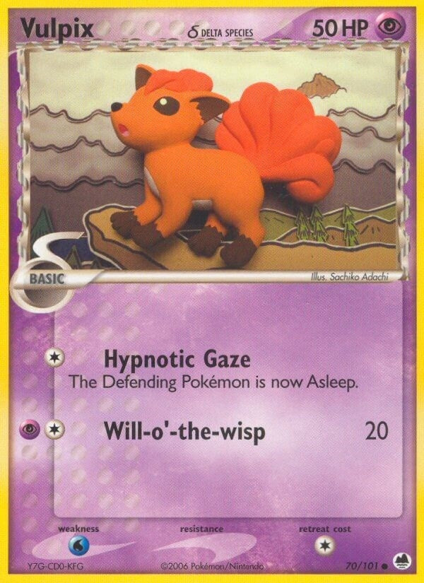 Image for Vulpix (Delta Species) (70/101) - Pokemon