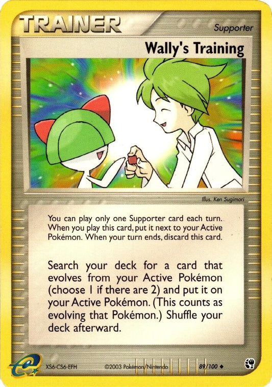 Image for Wally's Training (89/100) - Pokemon