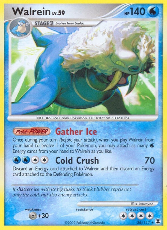 Image for Walrein (36/111) - Pokemon