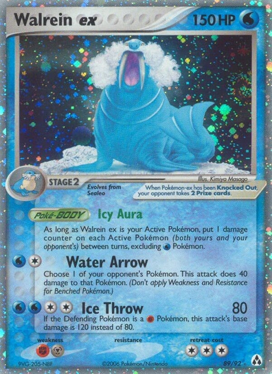 Image for Walrein ex (89/92) - Pokemon