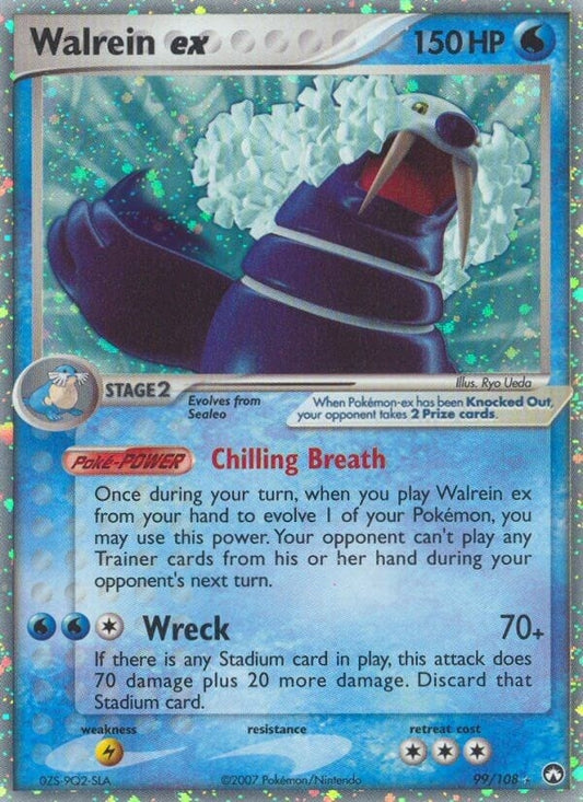 Image for Walrein ex (99/108) - Pokemon
