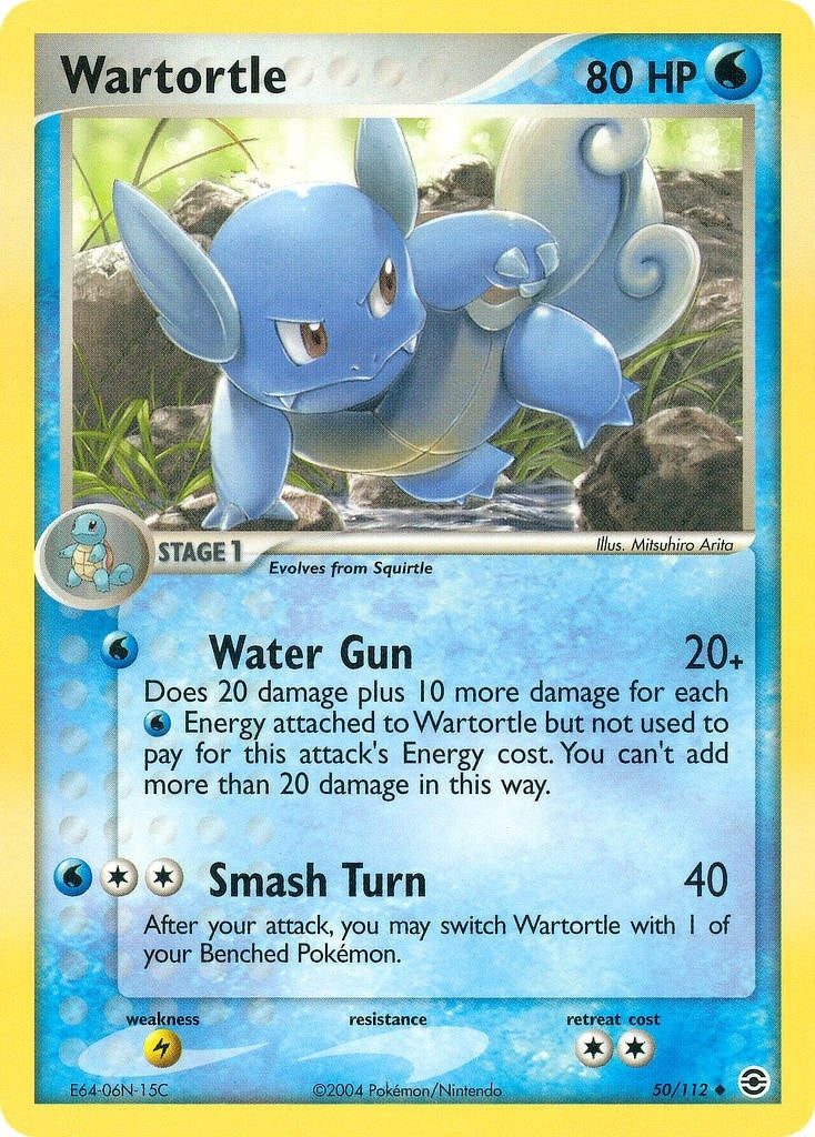 Image for Wartortle (50/112) - Pokemon