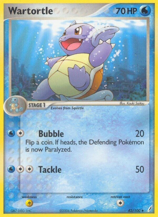 Image for Wartortle (42/100) - Pokemon