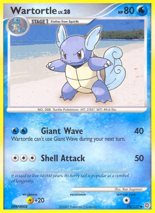 Image for Wartortle (75/132) - Pokemon