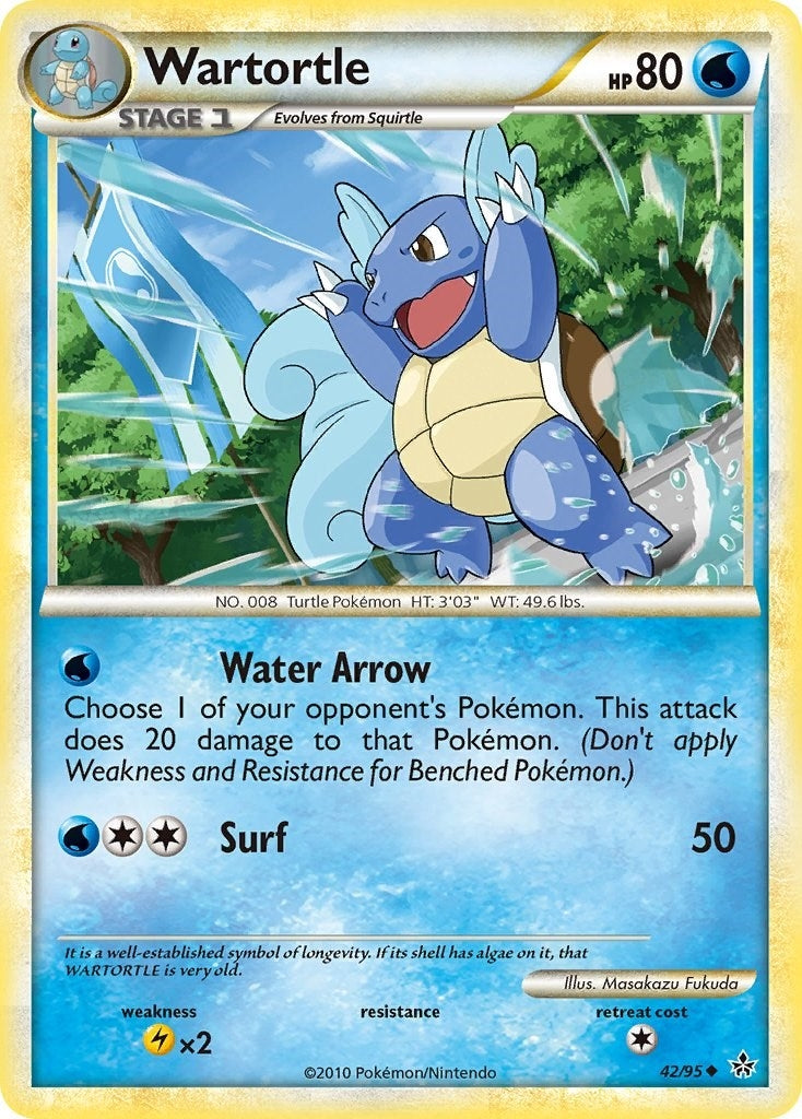 Image for Wartortle (42/95) - Pokemon