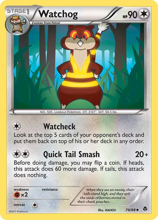Image for Watchog (79/98) - Pokemon