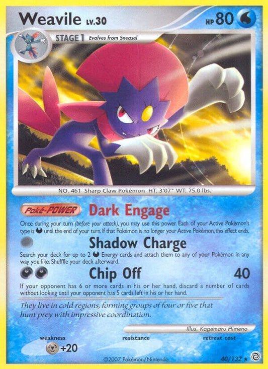Image for Weavile (40/132) - Pokemon