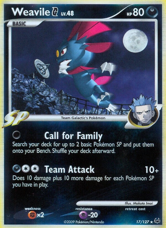 Image for Weavile G (17/127) - Pokemon