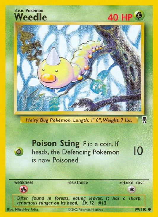 Image for Weedle (099/110) - Pokemon