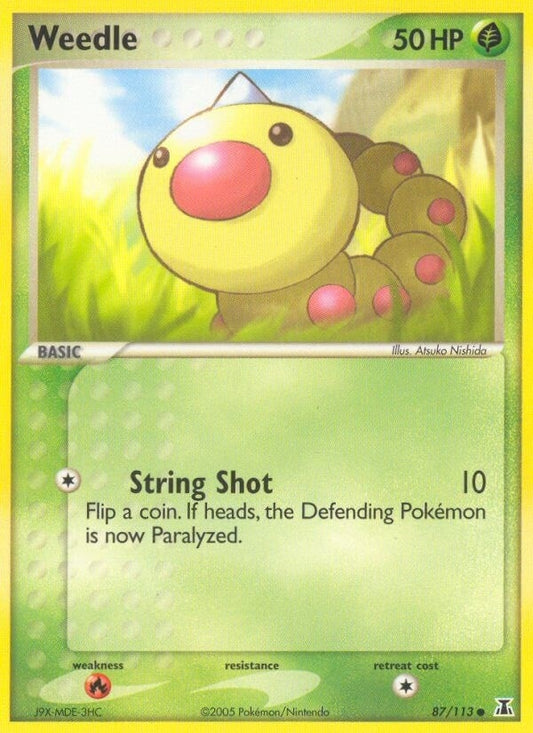 Image for Weedle (87/113) - Pokemon