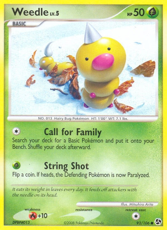 Image for Weedle (93/106) - Pokemon