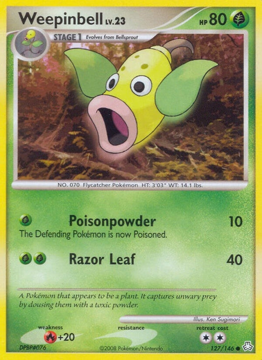 Image for Weepinbell (127/146) - Pokemon