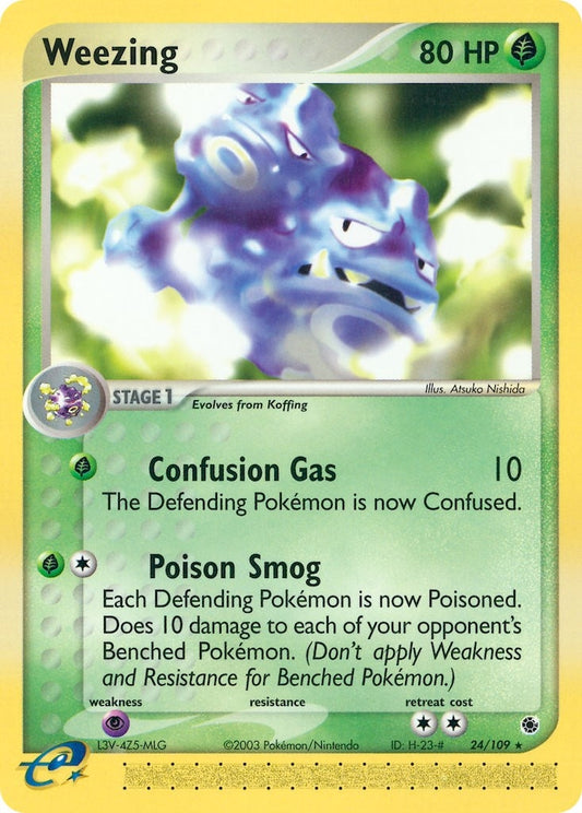 Image for Weezing (24/109) - Pokemon