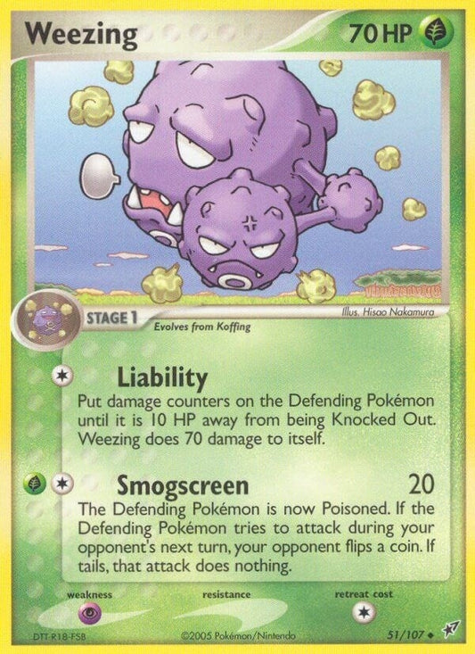 Image for Weezing (51/107) - Pokemon
