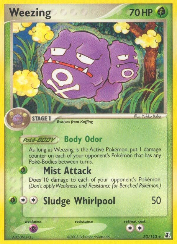 Image for Weezing (33/113) - Pokemon