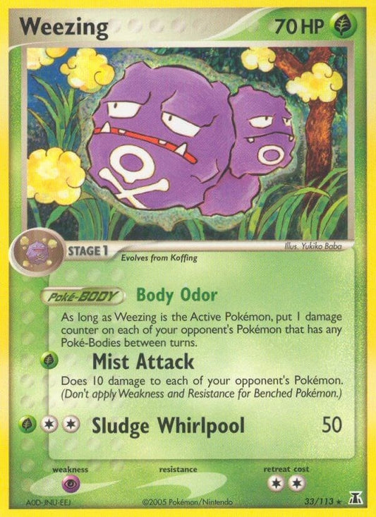 Image for Weezing (33/113) - Pokemon