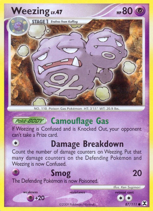 Image for Weezing (87/111) - Pokemon