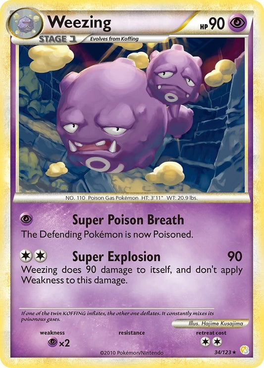 Image for Weezing (34/123) - Pokemon