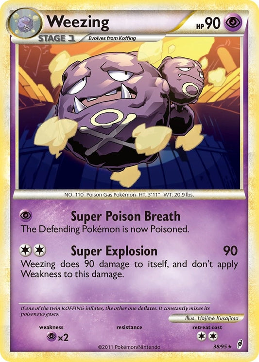 Image for Weezing (38/95) - Pokemon