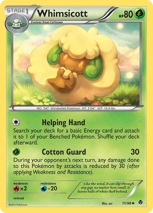 Image for Whimsicott (11) (11/98) - Pokemon