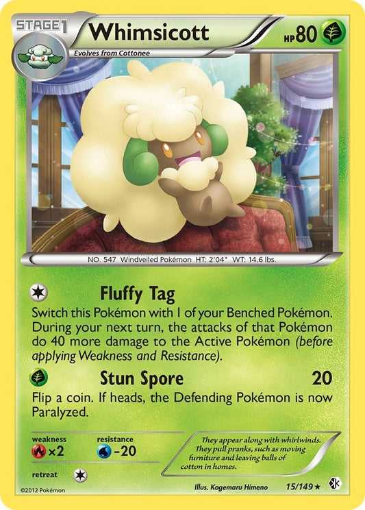 Image for Whimsicott (15/149) - Pokemon