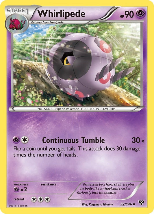 Image for Whirlipede (52/146) - Pokemon