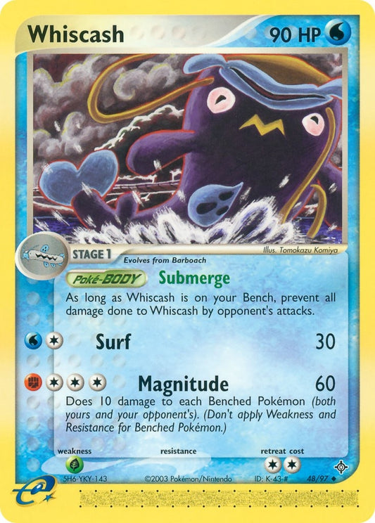 Image for Whiscash (48/97) - Pokemon
