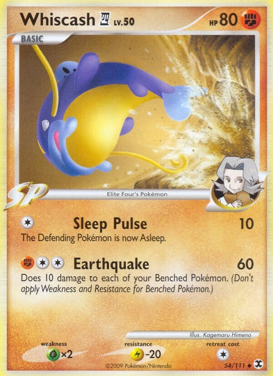 Image for Whiscash E4 (54/111) - Pokemon