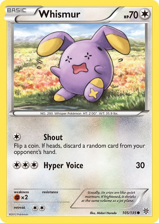 Image for Whismur (105/135) - Pokemon