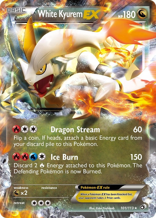 Image for White Kyurem EX (101/113) - Pokemon