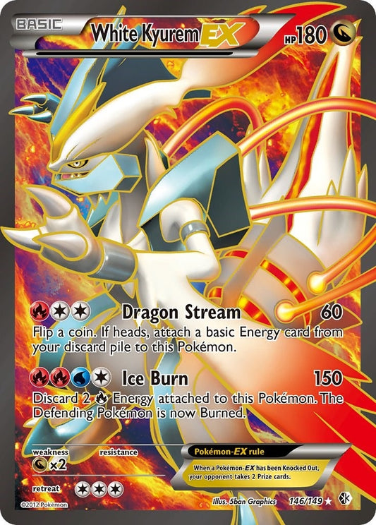 Image for White Kyurem EX (146 Full Art) (146/149) - Pokemon