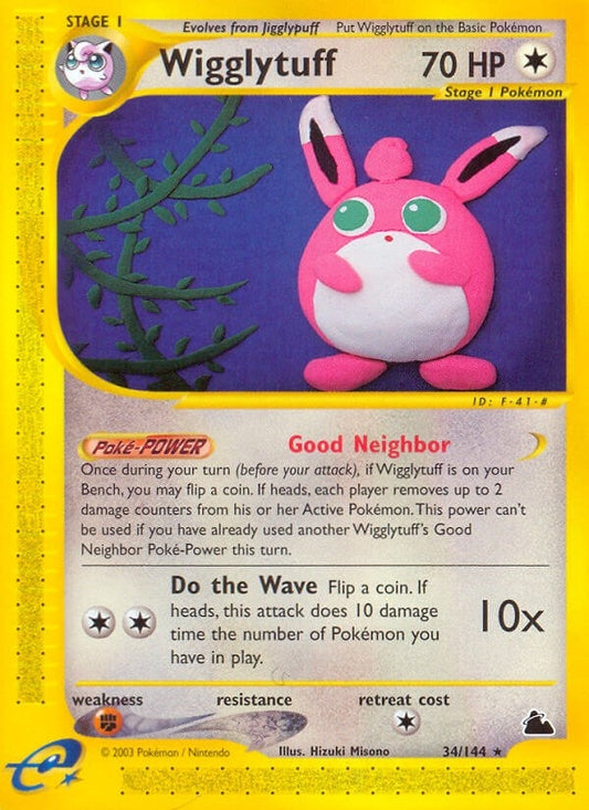 Image for Wigglytuff (034/144) - Pokemon