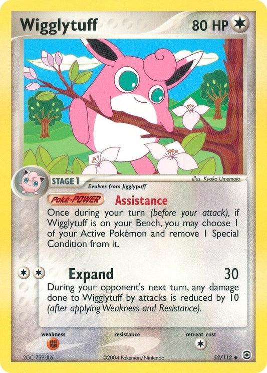 Image for Wigglytuff (52/112) - Pokemon