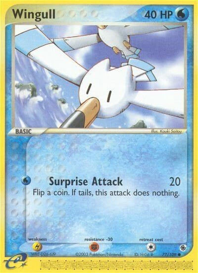 Image for Wingull (77/109) - Pokemon