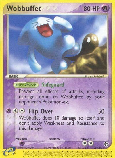 Image for Wobbuffet (26/100) - Pokemon