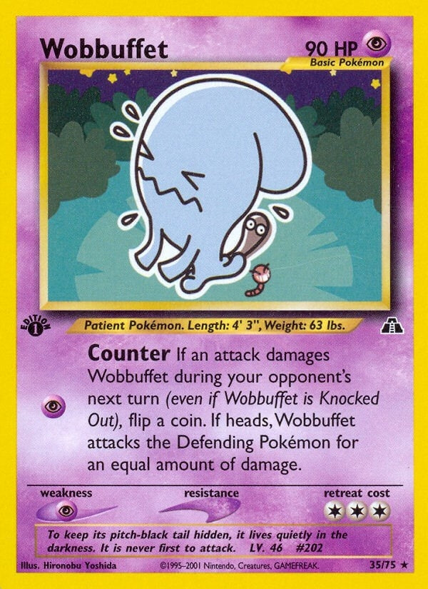 Image for Wobbuffet (35) (35/75) - Pokemon