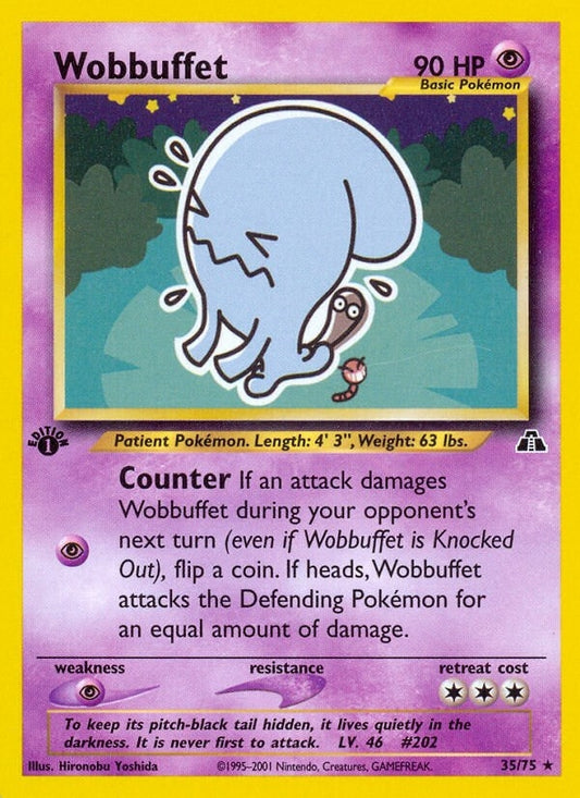 Image for Wobbuffet (35) (35/75) - Pokemon