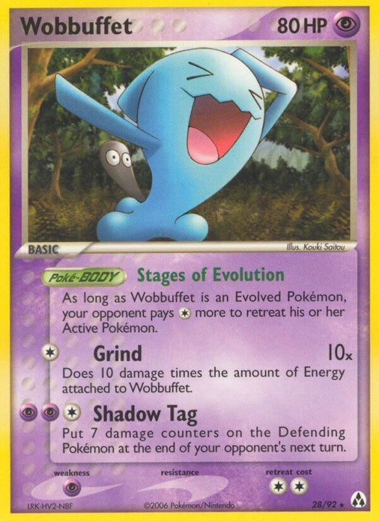 Image for Wobbuffet (28/92) - Pokemon