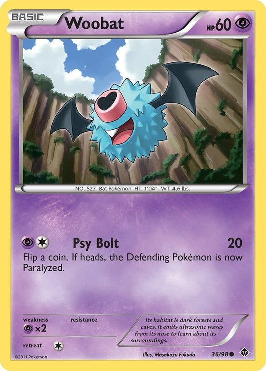 Image for Woobat (36/98) - Pokemon