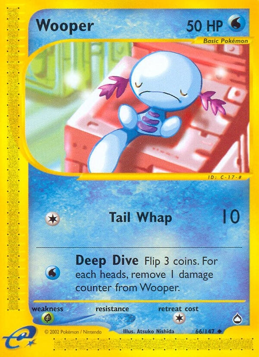 Image for Wooper (66) (066/147) - Pokemon