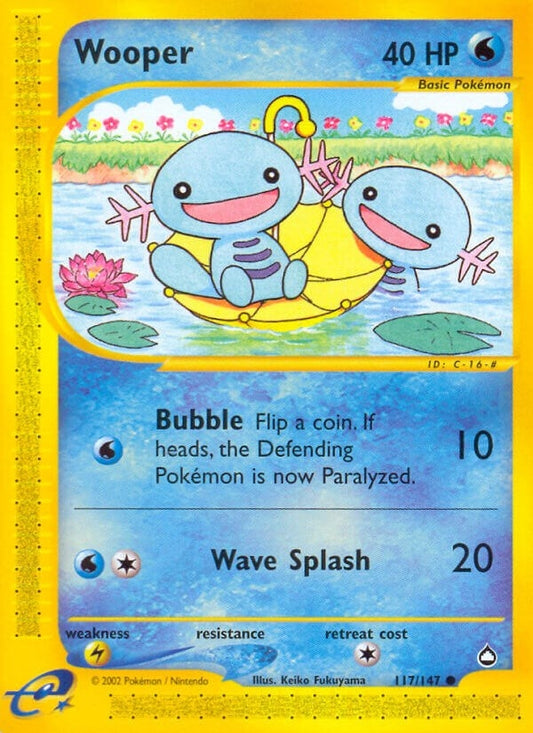 Image for Wooper (117) (117/147) - Pokemon