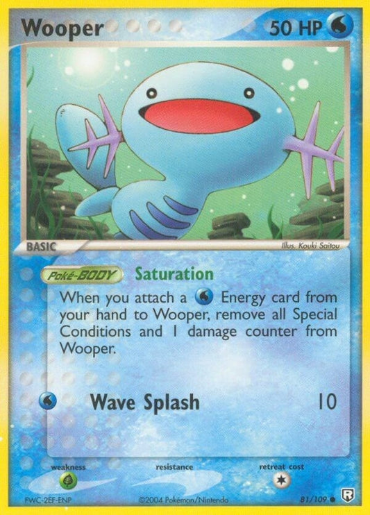 Image for Wooper (81/109) - Pokemon
