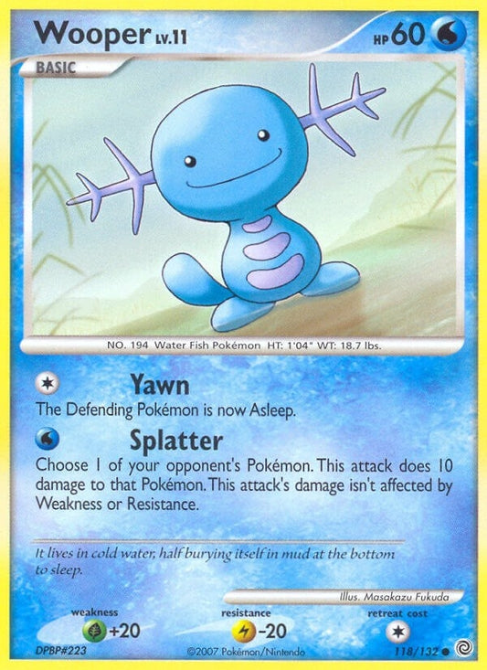 Image for Wooper (118/132) - Pokemon