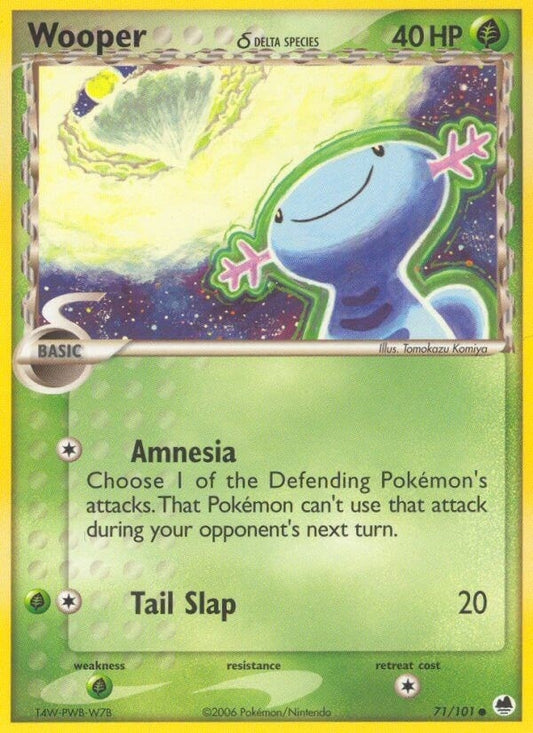 Image for Wooper (Delta Species) (71/101) - Pokemon
