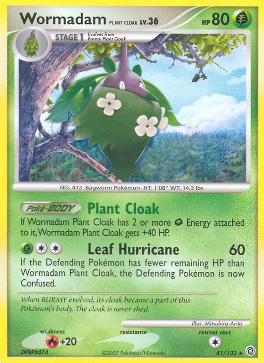 Image for Wormadam Plant Cloak (41/132) - Pokemon